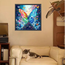 Load image into Gallery viewer, Diamond Painting - Full Square - Butterfly (30*30CM)

