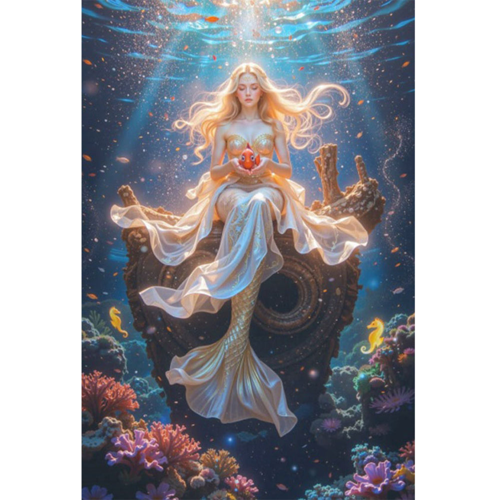 Diamond Painting - Full Square - Mermaid (40*60CM)