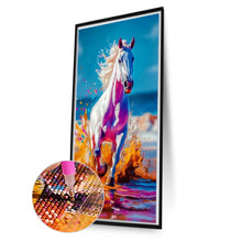 Load image into Gallery viewer, Diamond Painting - Full Square - Running Horse (40*70CM)
