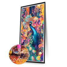 Load image into Gallery viewer, Diamond Painting - Full Square - Peacock (40*70CM)
