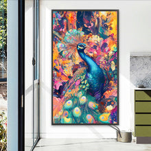 Load image into Gallery viewer, Diamond Painting - Full Square - Peacock (40*70CM)
