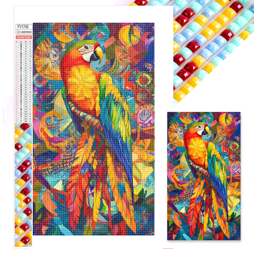 Diamond Painting - Full Square - Parrot (40*70CM)