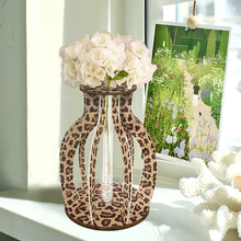 Load image into Gallery viewer, Wooden Beautiful Pattern Diamond Mosaic Rhinestones Vase 5D DIY Diamond Art Vase
