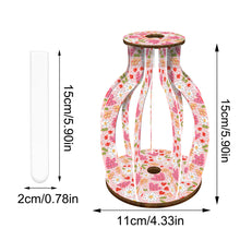 Load image into Gallery viewer, Wooden Beautiful Pattern Diamond Mosaic Rhinestones Vase 5D DIY Diamond Art Vase

