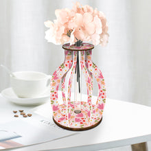Load image into Gallery viewer, Wooden Beautiful Pattern Diamond Mosaic Rhinestones Vase 5D DIY Diamond Art Vase

