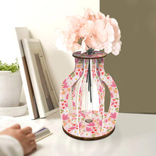 Load image into Gallery viewer, Wooden Beautiful Pattern Diamond Mosaic Rhinestones Vase 5D DIY Diamond Art Vase
