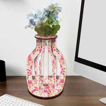Load image into Gallery viewer, Wooden Beautiful Pattern Diamond Mosaic Rhinestones Vase 5D DIY Diamond Art Vase
