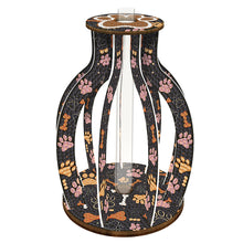 Load image into Gallery viewer, Wooden Beautiful Pattern Diamond Mosaic Rhinestones Vase 5D DIY Diamond Art Vase
