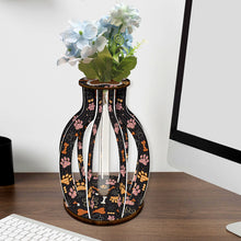 Load image into Gallery viewer, Wooden Beautiful Pattern Diamond Mosaic Rhinestones Vase 5D DIY Diamond Art Vase
