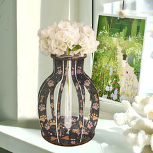 Load image into Gallery viewer, Wooden Beautiful Pattern Diamond Mosaic Rhinestones Vase 5D DIY Diamond Art Vase
