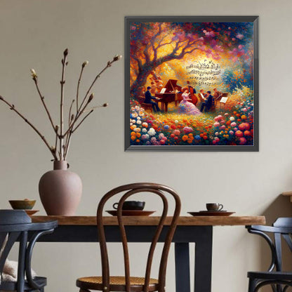 Diamond Painting - Full Round - Concert In The Garden (50*50CM)