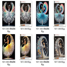 Load image into Gallery viewer, 4pcs Partial Special Diamond Painting Set - Dancing Girl (30*30CM)
