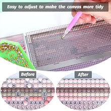 Load image into Gallery viewer, 3Pcs Stainless Steel Diamond Painting Ruler 400 800 1020/216 400 800 Blank Grids
