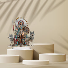 Load image into Gallery viewer, Acrylic Special Shaped Indians Diamond Painting Tabletop Ornaments Kit for Home
