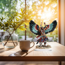 Load image into Gallery viewer, Acrylic Special Shaped Indians Diamond Painting Tabletop Ornaments Kit for Home
