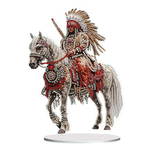 Load image into Gallery viewer, Acrylic Special Shaped Indians Diamond Painting Tabletop Ornaments Kit for Home
