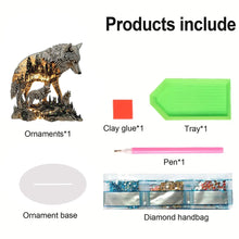 Load image into Gallery viewer, Acrylic Special Shaped Indians Diamond Painting Tabletop Ornaments Kit for Home
