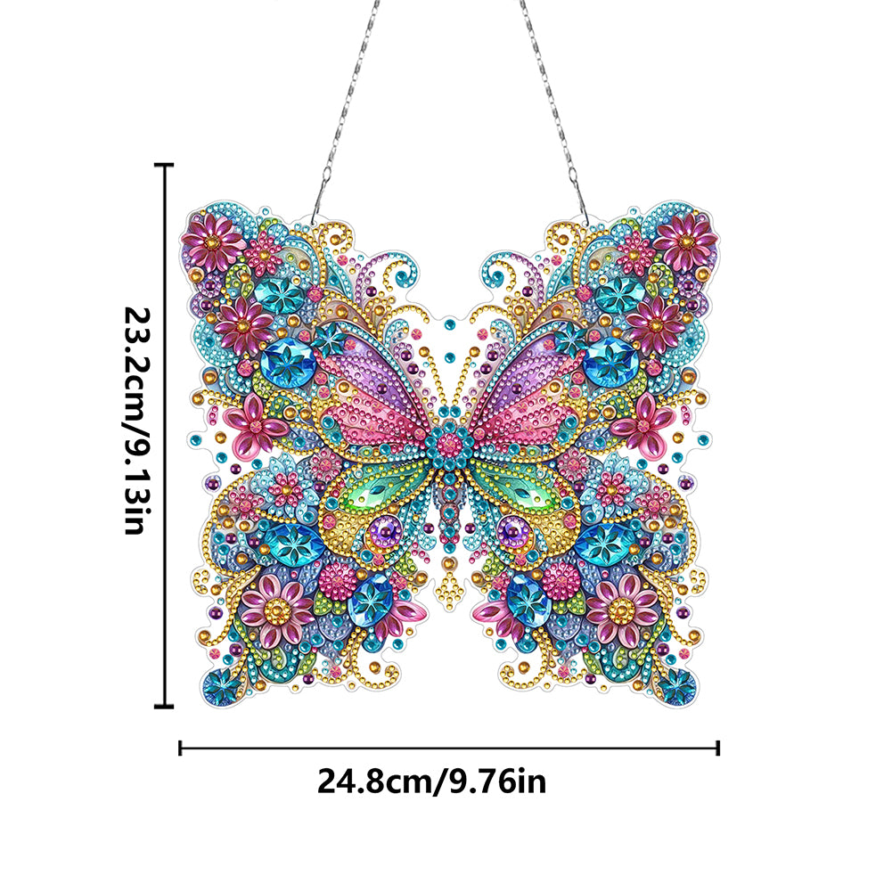 Beautiful Pattern Diamond Art Hanging Pendant DIY Diamond Painting Hanging Decor