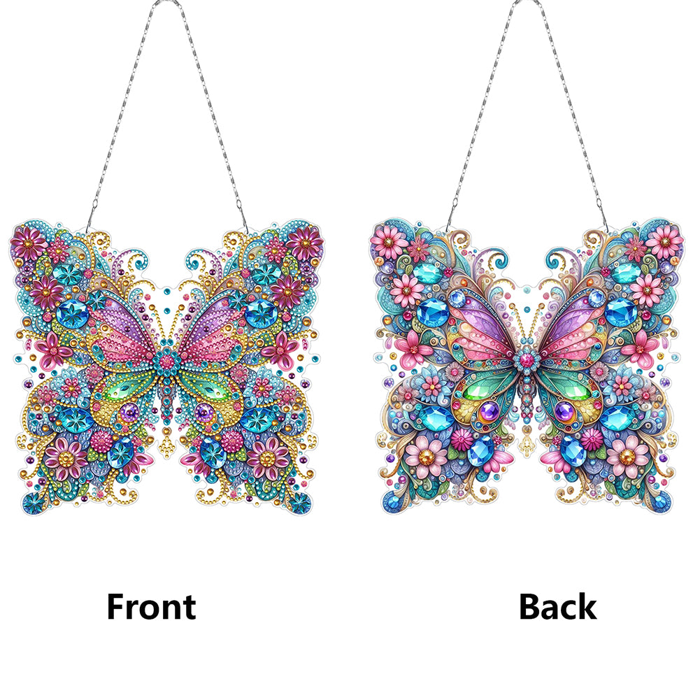 Beautiful Pattern Diamond Art Hanging Pendant DIY Diamond Painting Hanging Decor