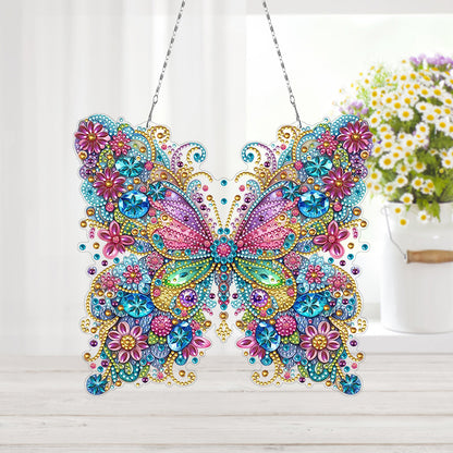 Beautiful Pattern Diamond Art Hanging Pendant DIY Diamond Painting Hanging Decor