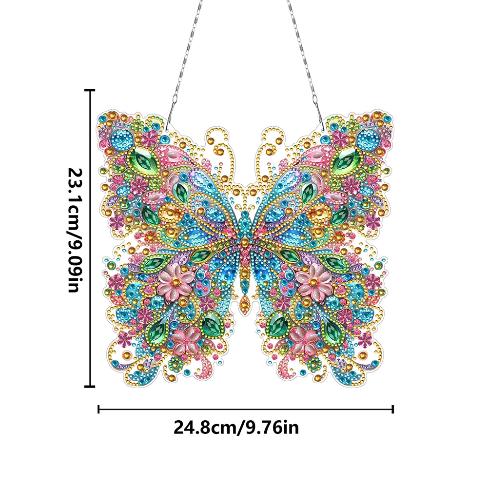 Beautiful Pattern Diamond Art Hanging Pendant DIY Diamond Painting Hanging Decor