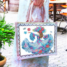 Load image into Gallery viewer, Waterproof Animal DIY Rhinestones Handbag Art Kit Girl Tulips for Outdoor Travel
