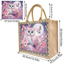 Load image into Gallery viewer, Waterproof Animal DIY Rhinestones Handbag Art Kit Girl Tulips for Outdoor Travel
