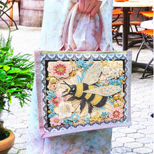 Load image into Gallery viewer, Waterproof Animal DIY Rhinestones Handbag Art Kit Girl Tulips for Outdoor Travel
