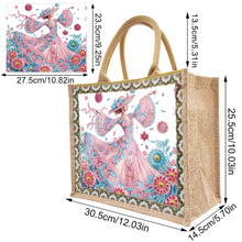 Load image into Gallery viewer, Waterproof Animal DIY Rhinestones Handbag Art Kit Girl Tulips for Outdoor Travel
