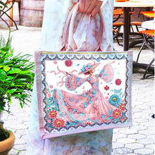 Load image into Gallery viewer, Waterproof Animal DIY Rhinestones Handbag Art Kit Girl Tulips for Outdoor Travel
