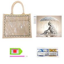 Load image into Gallery viewer, Waterproof Animal DIY Rhinestones Handbag Art Kit Girl Tulips for Outdoor Travel
