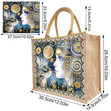 Load image into Gallery viewer, Waterproof Animal DIY Rhinestones Handbag Art Kit Girl Tulips for Outdoor Travel
