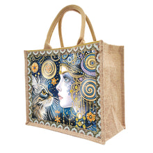 Load image into Gallery viewer, Waterproof Animal DIY Rhinestones Handbag Art Kit Girl Tulips for Outdoor Travel
