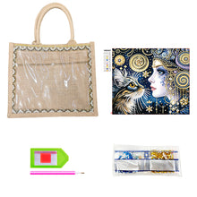 Load image into Gallery viewer, Waterproof Animal DIY Rhinestones Handbag Art Kit Girl Tulips for Outdoor Travel
