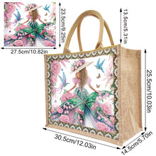 Load image into Gallery viewer, Waterproof Animal DIY Rhinestones Handbag Art Kit Girl Tulips for Outdoor Travel
