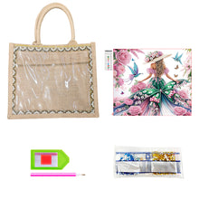 Load image into Gallery viewer, Waterproof Animal DIY Rhinestones Handbag Art Kit Girl Tulips for Outdoor Travel

