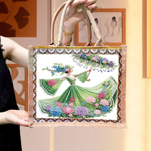 Load image into Gallery viewer, Waterproof Animal DIY Rhinestones Handbag Art Kit Girl Tulips for Outdoor Travel
