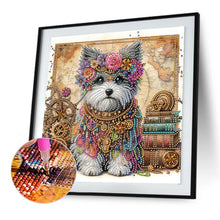 Load image into Gallery viewer, Diamond Painting - Partial Special Shaped - Dog (30*30CM)
