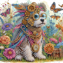 Load image into Gallery viewer, Diamond Painting - Partial Special Shaped - Dog (30*30CM)
