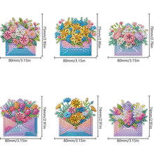 Load image into Gallery viewer, 6Pcs Diamond Painting Refrigerator Magnets Diamond Art Kits for Adults Beginners
