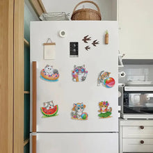 Load image into Gallery viewer, 6Pcs Diamond Painting Refrigerator Magnets Diamond Art Kits for Adults Beginners
