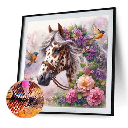 Diamond Painting - Full Round - Horse (40*40CM)