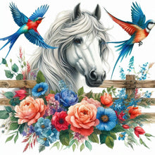 Load image into Gallery viewer, Diamond Painting - Full Round - Horse (40*40CM)
