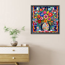 Load image into Gallery viewer, Diamond Painting - Full Round - Abstract Flower (30*30CM)
