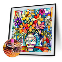 Load image into Gallery viewer, Diamond Painting - Full Round - Abstract Flower (30*30CM)
