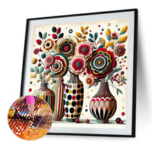 Load image into Gallery viewer, Diamond Painting - Full Round - Abstract Flower (30*30CM)
