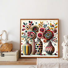 Load image into Gallery viewer, Diamond Painting - Full Round - Abstract Flower (30*30CM)
