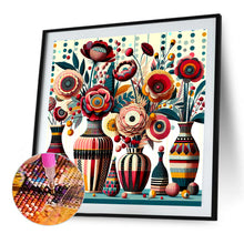 Load image into Gallery viewer, Diamond Painting - Full Round - Abstract Flower (30*30CM)
