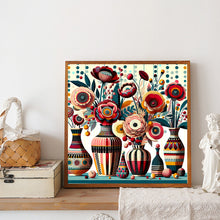 Load image into Gallery viewer, Diamond Painting - Full Round - Abstract Flower (30*30CM)
