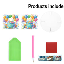 Load image into Gallery viewer, Acrylic Butterfly Round Flower Pot Riser Potted Plant Holder Rack for Home Decor
